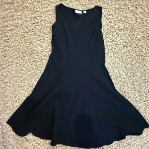 New York & Company Black Midi Dress
